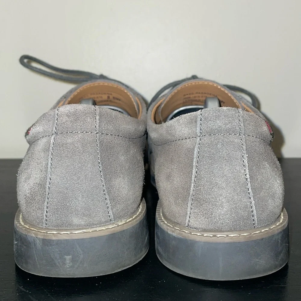 Anthropologie G.H. Bass Pasadena Suede Nubuck Lace Up Loafers.‎  Size 8.5 Wide.
